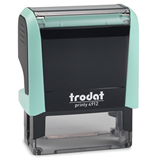4912 Trodat Printy 4912 Self Inking Text Stamp Pastel Green, 47x18mm, Replacement inkpad 6/4912